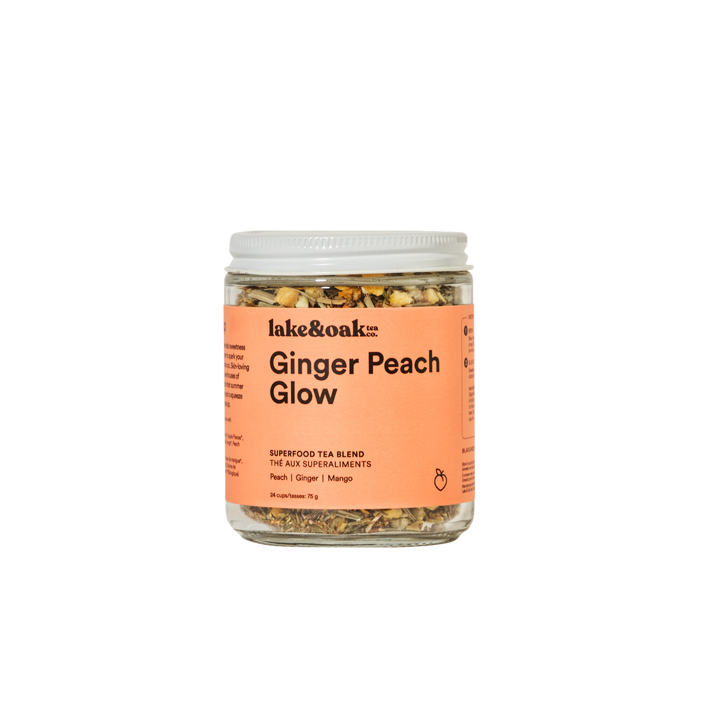 Ginger Peach Glow - Superfood Tea Blend