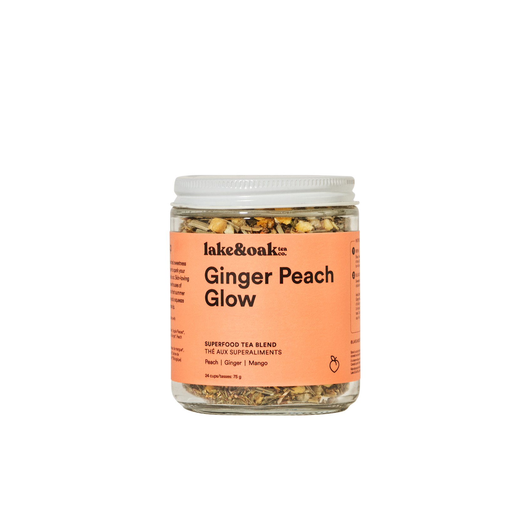 Ginger Peach Glow - Superfood Tea Blend