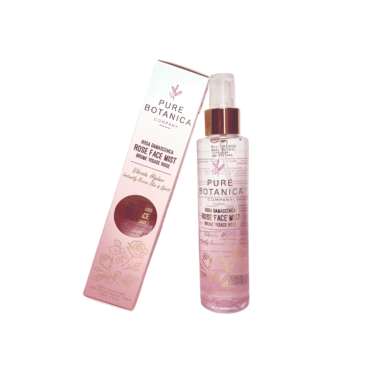Organic Premium 100% Rose Face Mist