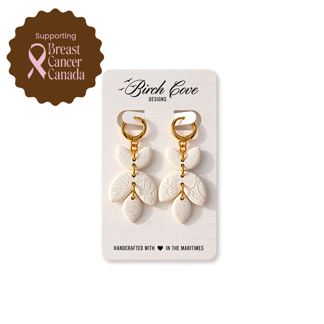 Birch Cove Botanical-Drop Earrings | Reset