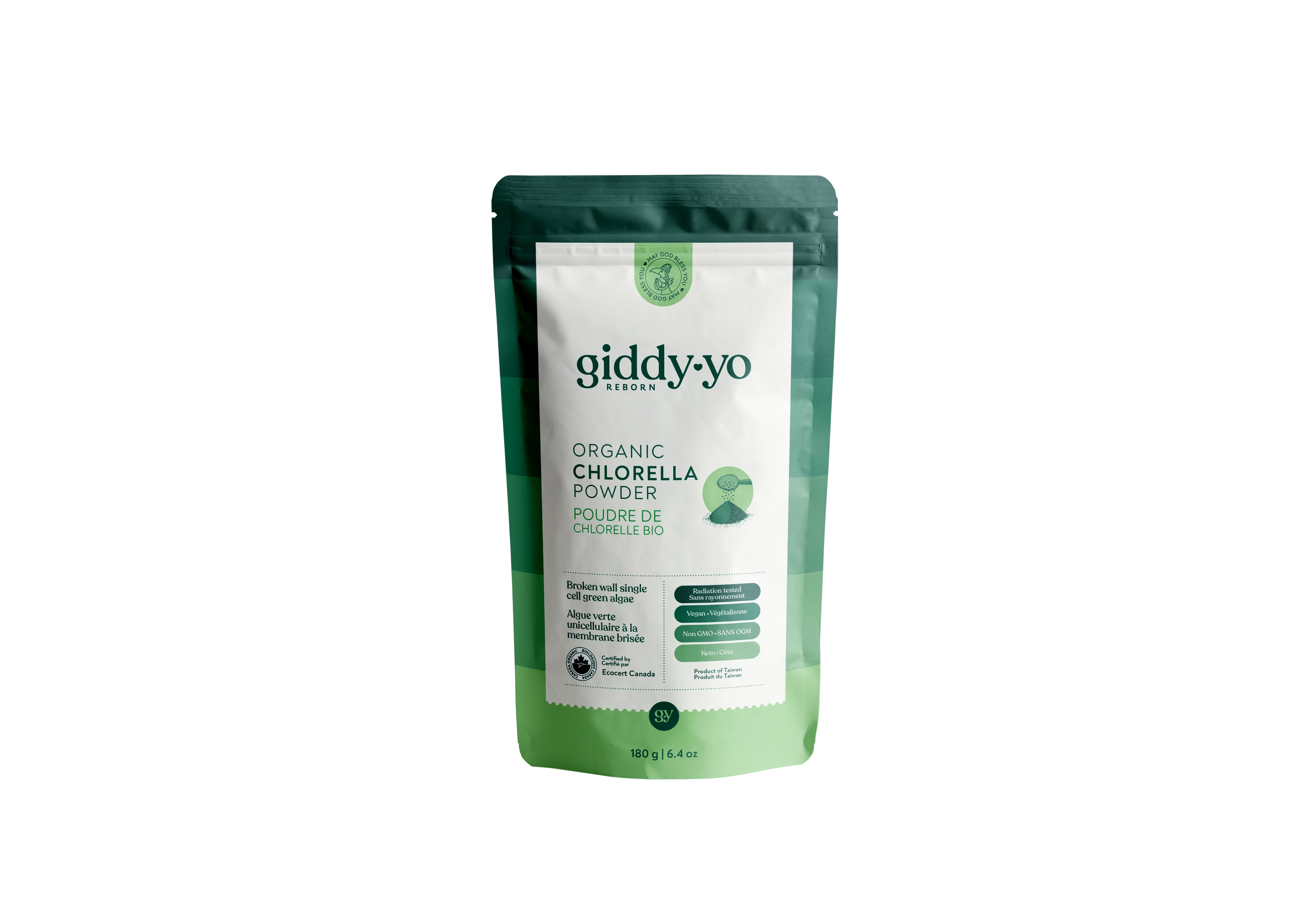 Giddy Yo Chlorella powder