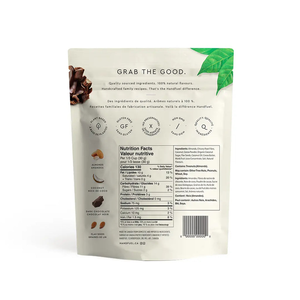 Handfuel Dark Chocolate Almonds
