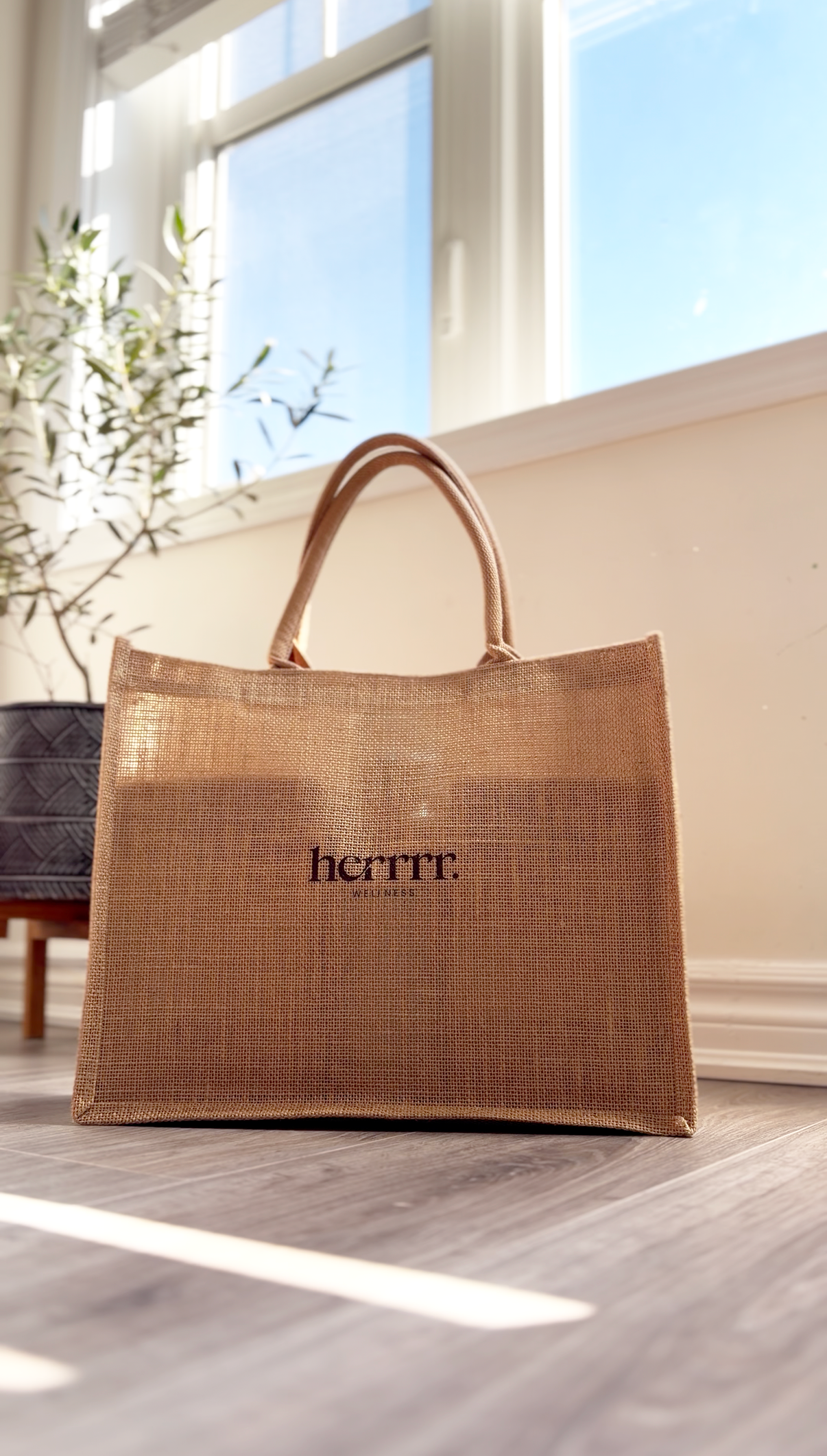 Herrrr Yoga Blocks Jute Bag