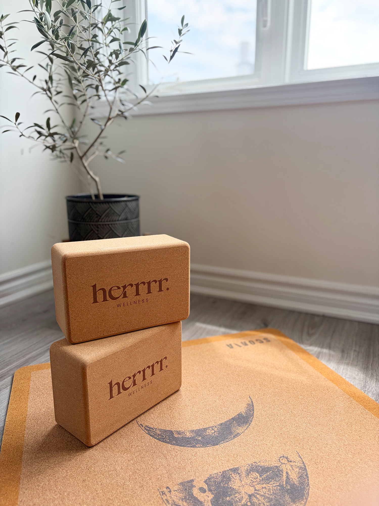 Scoria Yoga Block  | Herrrr Wellness Edition