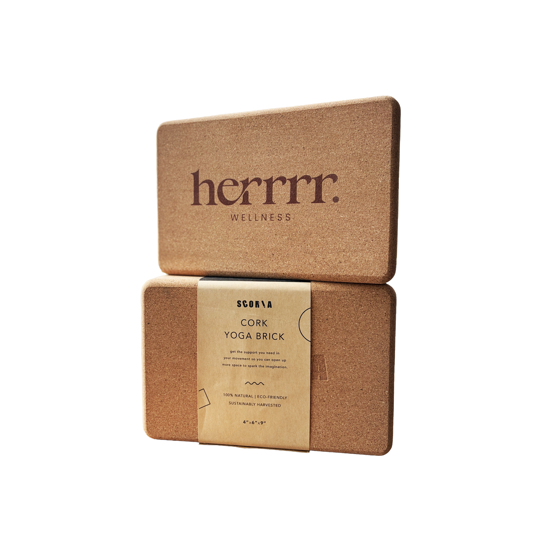 Scoria Yoga Block  | Herrrr Wellness Edition