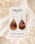 Birch Cove Natural Stone Drop Earrings