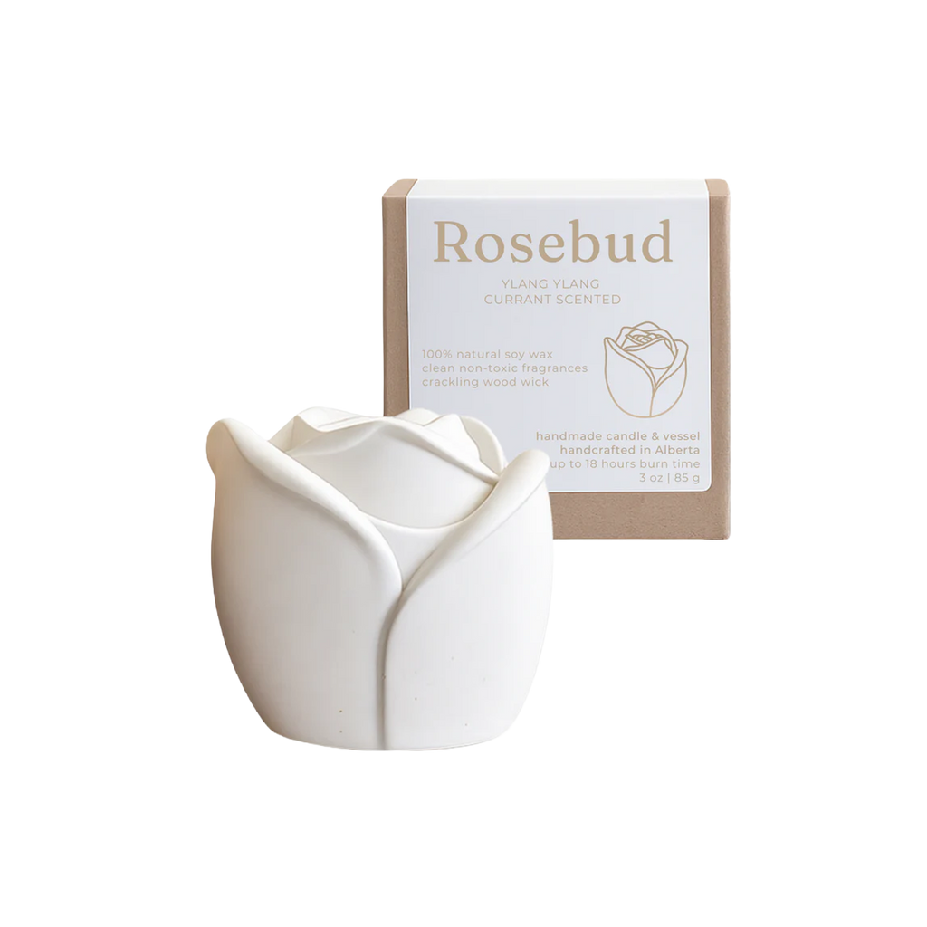 Rosebud Candle Ylang Ylang Currant (3oz)